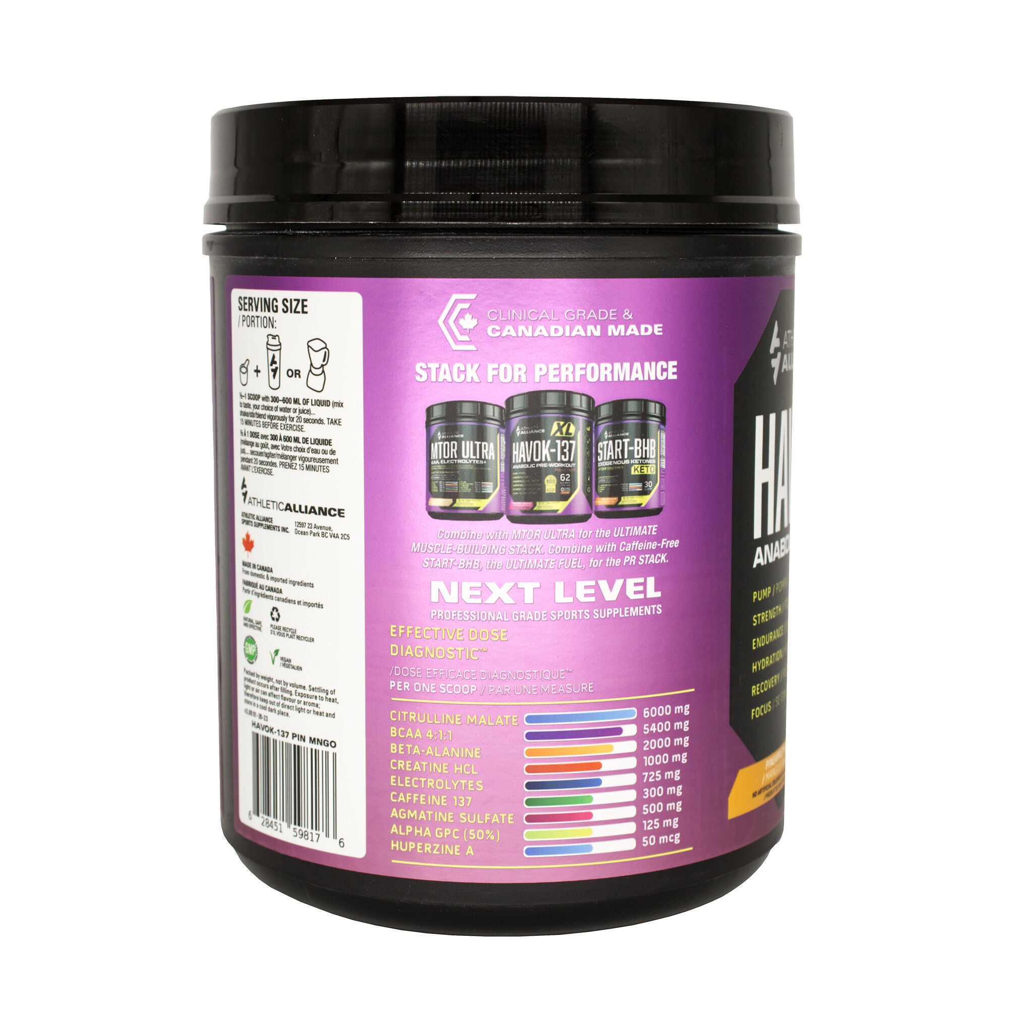 Havok-137 Pre-Workout - Pineapple Mango Pineapple Mango | GNC